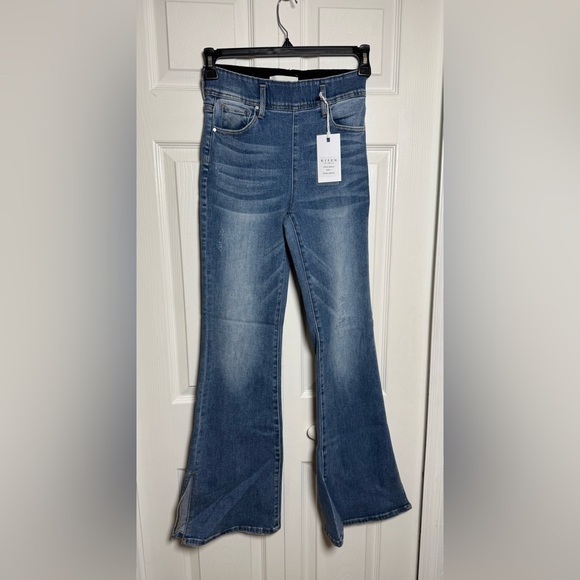 Women's Flare Blue Jeans by Risen - Picture 1 of 6